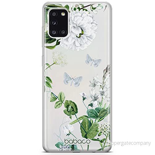ERT GROUP mobiltelefonfodral för Samsung A31 originalt och officiellt licensierat Babaco mönster Flowers 030 optimalt anpassad till formen på mobiltelefonen, gedeeltelijk transparant 5905131278418
