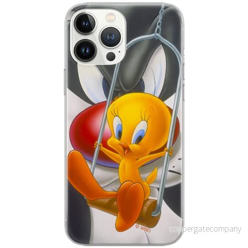 ERT GROUP mobiltelefonfodral för Samsung A01 originalt och officiellt licensierat Looney Tunes mönster Tweety 008 optimalt anpassad till formen på mobiltelefonen, fodral tillverkad av TPU plast 5904805433634