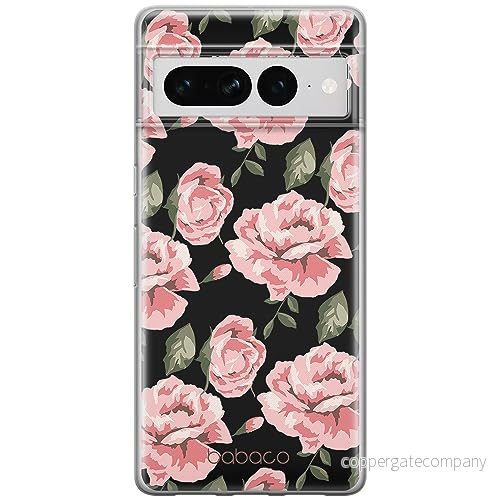 ERT GROUP mobiltelefonfodral för Google PIXEL 7 PRO originalt och officiellt licensierat Babaco mönster Flowers 013 optimalt anpassad till formen på mobiltelefonen, fodral tillverkad av TPU plast 5905795168285