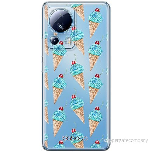 ERT GROUP mobiltelefonfodral för Xiaomi 13 LITE/CIVI 2 originalt och officiellt licensierat Babaco mönster Ice Cream 002 optimalt anpassad till formen på mobiltelefonen, gedeeltelijk transparant 5905511924683