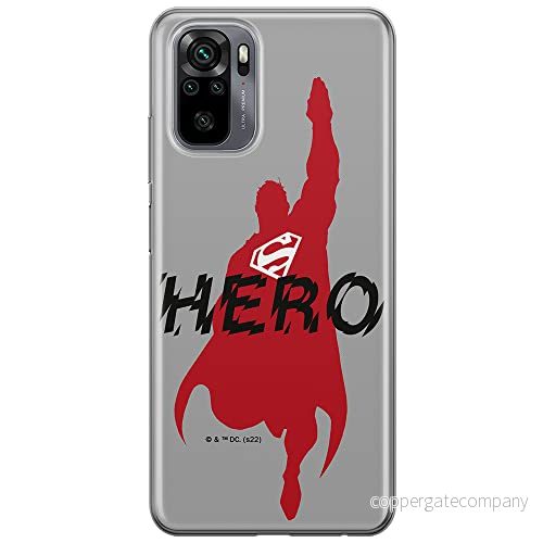 ERT GROUP mobiltelefonfodral för Xiaomi REDMI NOTE 10/ 10S originalt och officiellt licensierat DC mönster Superman 038 optimalt anpassad till formen på mobiltelefonen, fodral tillverkad av TPU plast 5905131575050