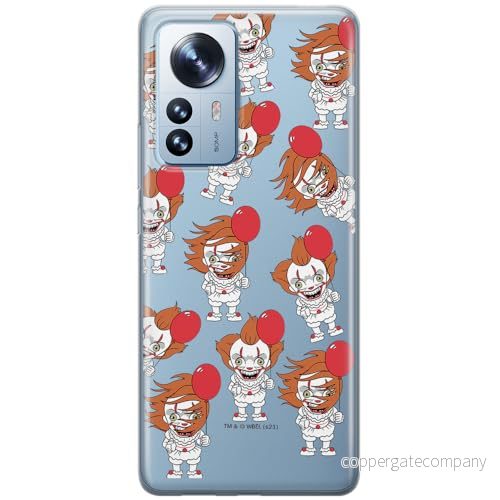 ERT GROUP mobiltelefonfodral för Xiaomi 12 PRO originalt och officiellt licensierat Horror mönster It 007 optimalt anpassad till formen på mobiltelefonen, gedeeltelijk transparant 5905511533021
