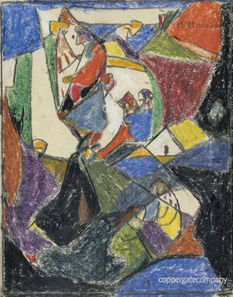 Målning Composition - Adolf Hölzel | Konsttryck - Bild 2