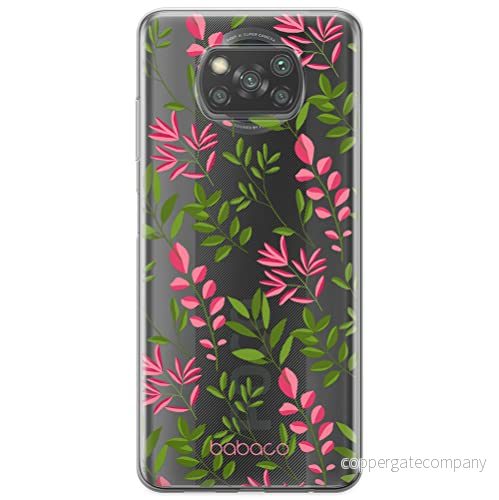 ERT GROUP mobiltelefonfodral för Xiaomi POCOPHONE X3 originalt och officiellt licensierat Babaco mönster Plants 013 optimalt anpassad till formen på mobiltelefonen, gedeeltelijk transparant 5903932582512
