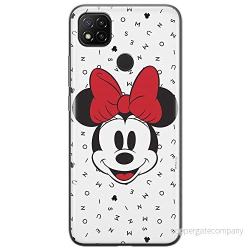 ERT GROUP mobiltelefonfodral för Xiaomi REDMI 9C originalt och officiellt licensierat Disney mönster Minnie 056 optimalt anpassad till formen på mobiltelefonen, fodral tillverkad av TPU plast 5903040276761