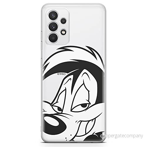 ERT GROUP mobiltelefonfodral för Samsung A32 4G LTE originalt och officiellt licensierat Looney Tunes mönster Pepe Le Pew 001 optimalt anpassad till formen på mobiltelefonen, gedeeltelijk transparant 5903040473146