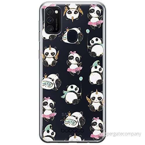 ERT GROUP mobiltelefonfodral för Samsung M21 originalt och officiellt licensierat Babaco mönster Panda 008 optimalt anpassad till formen på mobiltelefonen, gedeeltelijk transparant 5904805415074