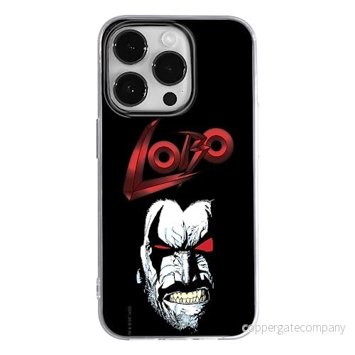 ERT GROUP mobiltelefonfodral för Apple Iphone 14 PRO MAX originalt och officiellt licensierat DC mönster Lobo 005 optimalt anpassad till formen på mobiltelefonen, fodral tillverkad av TPU plast 5905131942913