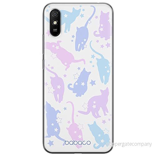 ERT GROUP mobiltelefonfodral för Xiaomi REDMI 9A originalt och officiellt licensierat Babaco mönster Cats 016 optimalt anpassad till formen på mobiltelefonen, fodral tillverkad av TPU plast 5905131098689