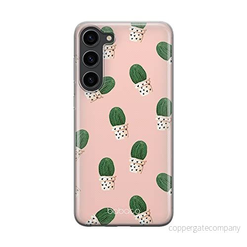 ERT GROUP mobiltelefonfodral för Samsung S23 originalt och officiellt licensierat Babaco mönster Plants 001 optimalt anpassad till formen på mobiltelefonen, fodral tillverkad av TPU plast 5905511419745