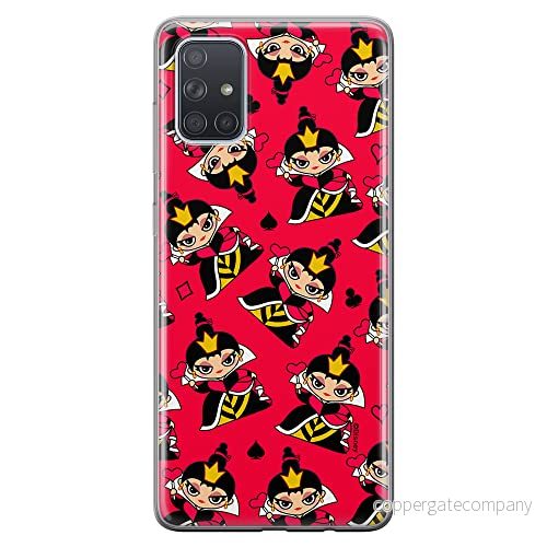 ERT GROUP mobiltelefonfodral för Samsung A71 originalt och officiellt licensierat Disney mönster Queen of Hearts 002 optimalt anpassad till formen på mobiltelefonen, fodral tillverkad av TPU plast 5905131428257