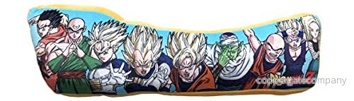 Dragon Ball Z Logo kudde bekväm och behaglig att dra åt mönster: Logotyp figurer present till fans passionerad överlägsen kvalitet mått 60 cm x 30 3760167637538
