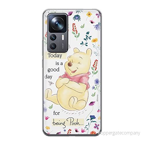 ERT GROUP mobiltelefonfodral för Xiaomi 12T/12T pro/K50 Ultra originalt och officiellt licensierat Disney mönster Winnie the Pooh & Friends 029, fodral tillverkad av TPU plast 5905511574604