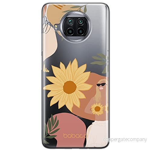 ERT GROUP mobiltelefonfodral för Xiaomi MI 10T LITE/REDMI NOTE 9 PRO 5G originalt och officiellt licensierat Babaco mönster Flowers 015, gedeeltelijk transparant 5903932622430