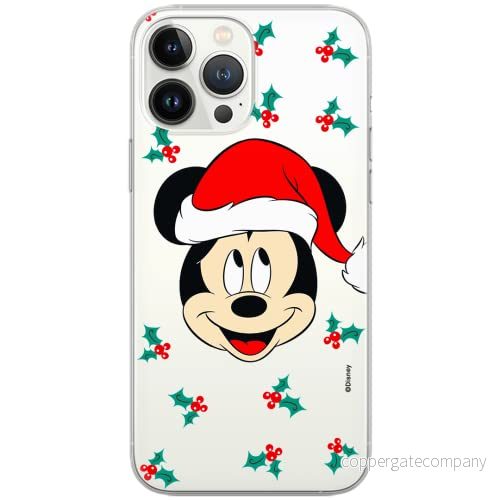 ERT GROUP mobiltelefonfodral för Apple Iphone 11 PRO originalt och officiellt licensierat Disney mönster Mickey 040 Vit optimalt anpassad till formen på mobiltelefonen, gedeeltelijk transparant 5903932058383