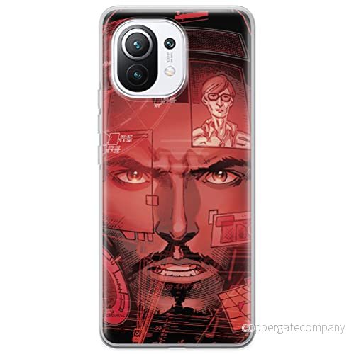ERT GROUP mobiltelefonfodral för Xiaomi 11 originalt och officiellt licensierat Marvel mönster Iron Man 016 optimalt anpassad till formen på mobiltelefonen, fodral tillverkad av TPU plast 5903537118123