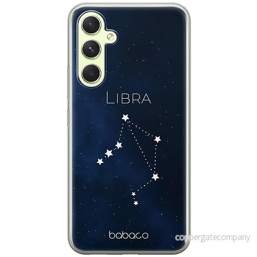 ERT GROUP mobiltelefonfodral för Samsung A54 5G originalt och officiellt licensierat Babaco mönster Zodiac Constellation 007 anpassad till formen på mobiltelefonen, fodral tillverkad av TPU plast 5905511798215