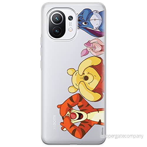 ERT GROUP mobiltelefonfodral för Xiaomi 11 originalt och officiellt licensierat Disney mönster Winnie the Pooh and friends 036 anpassad till formen på mobiltelefonen, gedeeltelijk transparant 5903537116549