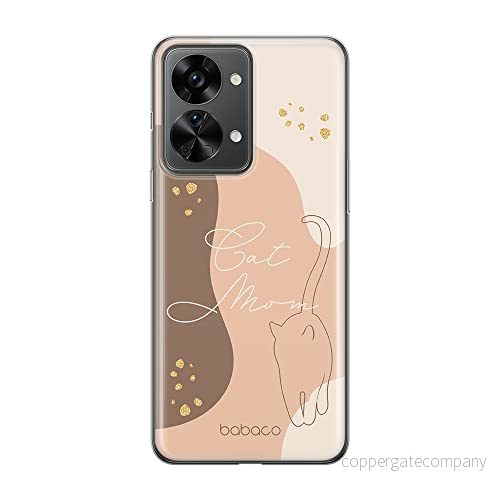 ERT GROUP mobiltelefonfodral för Oneplus NORD 2T 5G originalt och officiellt licensierat Babaco mönster Cats 006 optimalt anpassad till formen på mobiltelefonen, fodral tillverkad av TPU plast 5905511275402