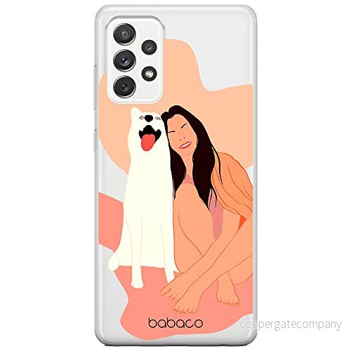 ERT GROUP mobiltelefonfodral för Samsung A52 5G / LTE 4G A52S originalt och officiellt licensierat Babaco mönster Dogs 005 anpassad till formen på mobiltelefonen, gedeeltelijk transparant 5905131028181