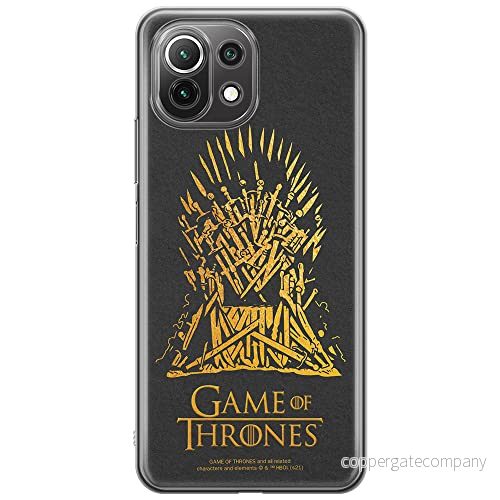 ERT GROUP mobiltelefonfodral för Xiaomi 11 LITE 4G/5G originalt och officiellt licensierat Game od Thrones mönster of 011, fodral tillverkad av TPU plast 5903932706093