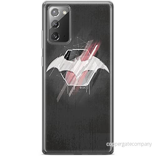 ERT GROUP mobiltelefonfodral för Samsung GALAXY NOTE 20 originalt och officiellt licensierat DC mönster Batman 002 optimalt anpassad till formen på mobiltelefonen, fodral tillverkad av TPU plast 5903040453346