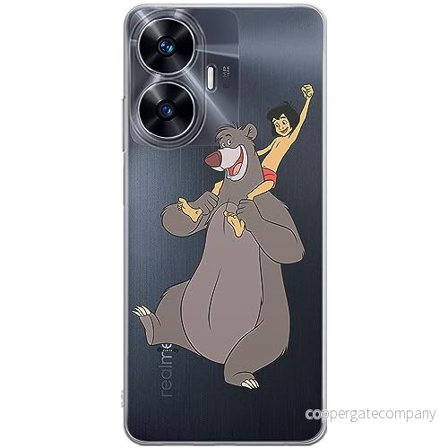 ERT GROUP mobiltelefonfodral för Realme C55 originalt och officiellt licensierat Disney mönster Jungle Book 002 optimalt anpassad till formen på mobiltelefonen, gedeeltelijk transparant 5905511869250