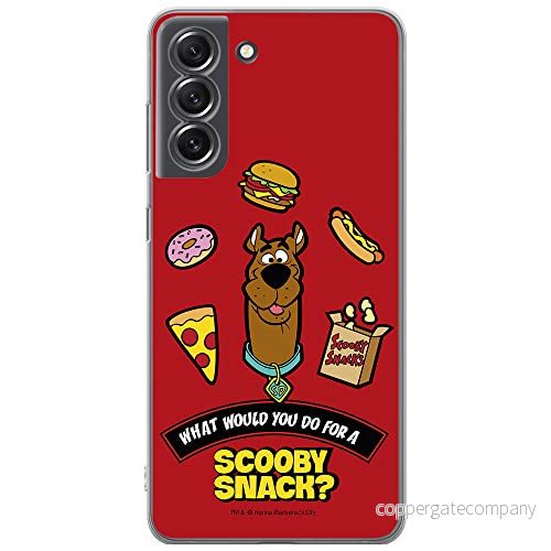 ERT GROUP mobiltelefonfodral för Samsung S21 FE originalt och officiellt licensierat Scooby Doo mönster 010 optimalt anpassad till formen på mobiltelefonen, fodral tillverkad av TPU plast 5903932987805