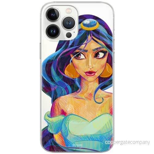 ERT GROUP mobiltelefonfodral för Huawei P30 Lite originalt och officiellt licensierat Disney mönster Jasmine 002 Vit optimalt anpassad till formen på mobiltelefonen, gedeeltelijk transparant 5902980423631