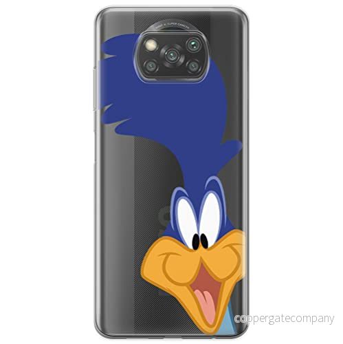 ERT GROUP mobiltelefonfodral för Xiaomi POCOPHONE X3 originalt och officiellt licensierat Looney Tunes mönster Road Runner 001 optimalt anpassad till formen på mobiltelefonen, gedeeltelijk transparant 5903537126180