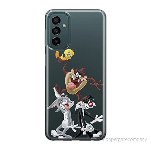 ERT GROUP mobiltelefonfodral för Samsung M13 4G/M23 5G/F23 originalt och officiellt licensierat Looney Tunes mönster 001 optimalt anpassad till formen på mobiltelefonen, gedeeltelijk transparant 5905511377502