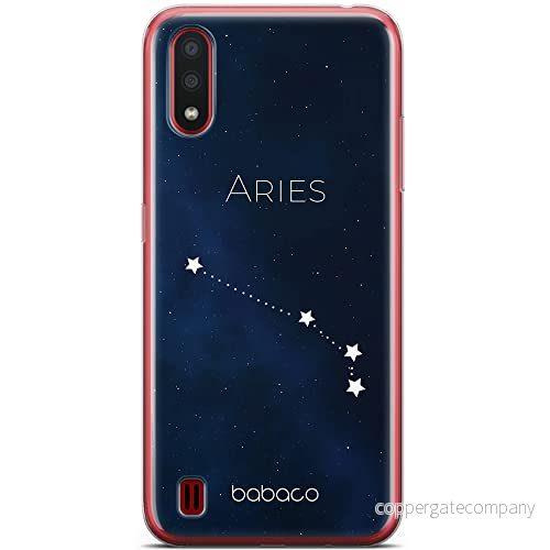 ERT GROUP mobiltelefonfodral för Samsung A01 originalt och officiellt licensierat Babaco mönster Zodiac Constellation 001 anpassad till formen på mobiltelefonen, fodral tillverkad av TPU plast 5903932187731