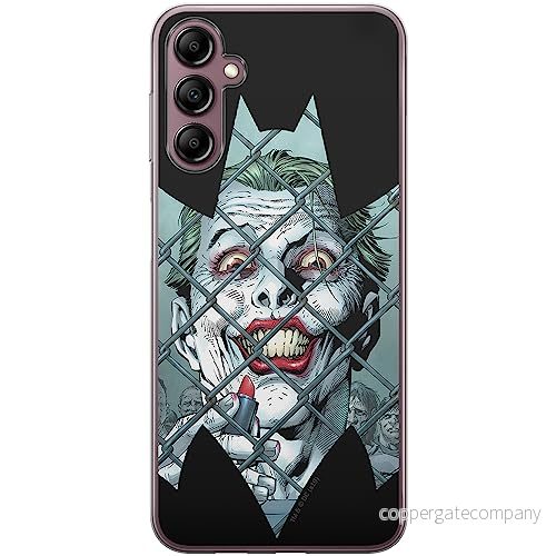 ERT GROUP mobiltelefonfodral för Samsung A14 4G/5G originalt och officiellt licensierat DC mönster Joker 009 optimalt anpassad till formen på mobiltelefonen, fodral tillverkad av TPU plast 5905511835088