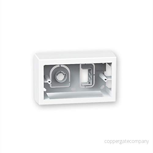 Arnocanali KPM504.3 Dörr Box Apparater 4 Moduler, med Unversal Attack för Alla Tillverkare, Färg Vit 8018138233650