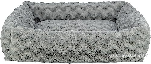 Trixie Vital Loki bed, recycled, square, 80 x 60 cm, grey 4057589379320