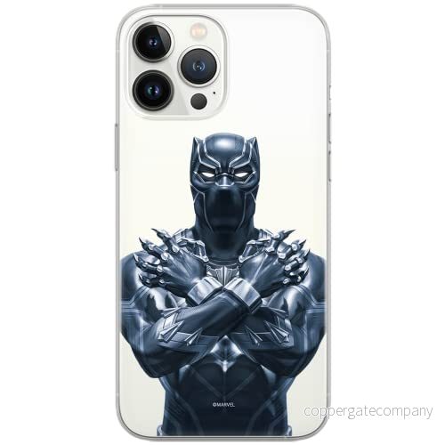 ERT GROUP mobiltelefonfodral för Samsung S20 PLUS / S11 originalt och officiellt licensierat Marvel mönster Black Panther 012 Vit anpassad till formen på mobiltelefonen, gedeeltelijk transparant 5903537495644