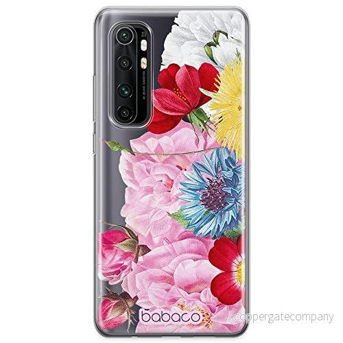 ERT GROUP mobiltelefonfodral för Xiaomi MI NOTE 10 Lite originalt och officiellt licensierat Babaco mönster Flowers 056 optimalt anpassad till formen på mobiltelefonen, gedeeltelijk transparant 5905131361684