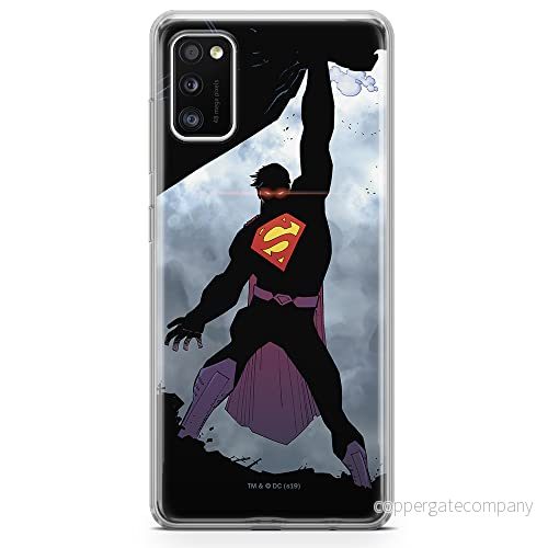 ERT GROUP mobiltelefonfodral för Samsung A41 originalt och officiellt licensierat DC mönster Superman 008 optimalt anpassad till formen på mobiltelefonen, fodral tillverkad av TPU plast 5903537533407