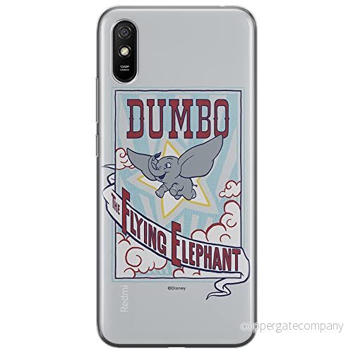 ERT GROUP mobiltelefonfodral för Xiaomi REDMI 9A originalt och officiellt licensierat Disney mönster Dumbo 002 optimalt anpassad till formen på mobiltelefonen, fodral tillverkad av TPU plast 5903040296509