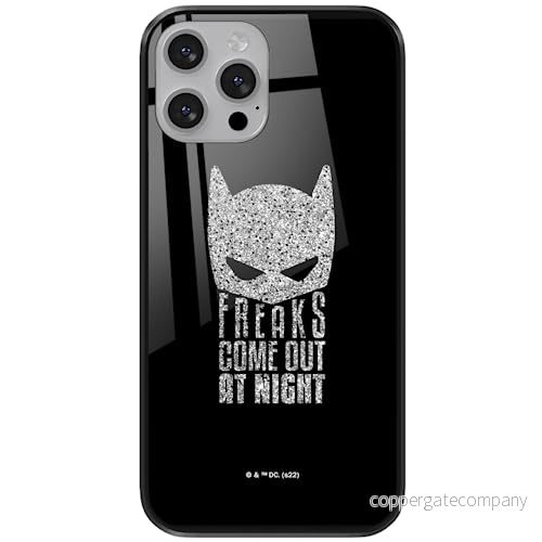 ERT GROUP mobiltelefonfodral för Apple Iphone 13 MINI originalt och officiellt licensierat DC mönster Batman 052 tillverkad av härdat glas, skyddsfodral 5905131547460