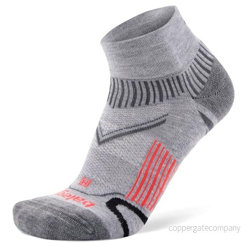 Balega Enduro Arch Support Performance Quarter Athletic Running Strumpor för män och kvinnor (1 par), mellangrå, medium 96506137661