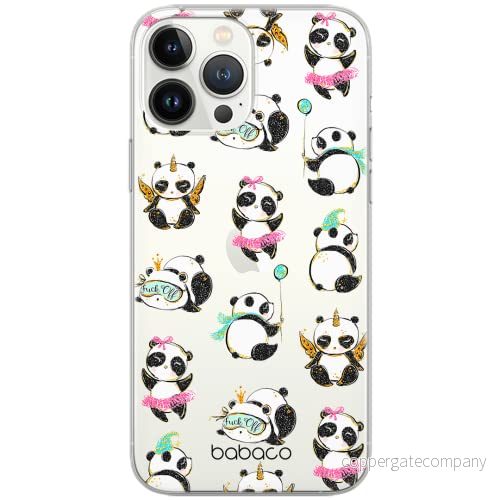 ERT GROUP mobiltelefonfodral för Samsung A13 4G originalt och officiellt licensierat Babaco mönster Panda 008 optimalt anpassad till formen på mobiltelefonen, gedeeltelijk transparant 5904805547676