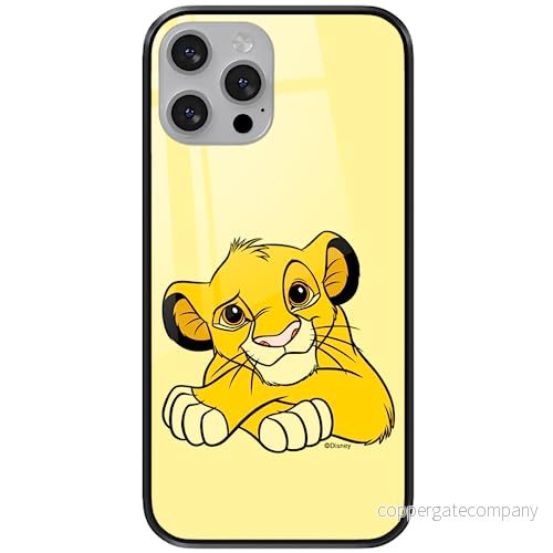ERT GROUP mobiltelefonfodral för Apple Iphone 13 PRO MAX originalt och officiellt licensierat Disney mönster Simba & Friends 009 tillverkad av härdat glas, skyddsfodral 5905131174819