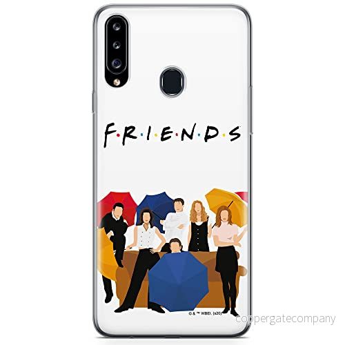 ERT GROUP mobiltelefonfodral för Samsung A20S originalt och officiellt licensierat Friends mönster 001 optimalt anpassad till formen på mobiltelefonen, fodral tillverkad av TPU plast 5904805438356
