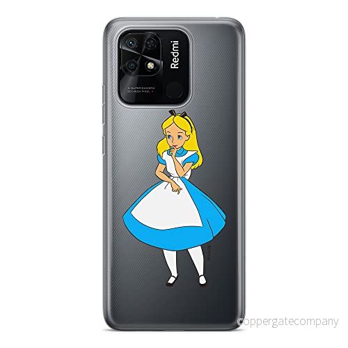ERT GROUP mobiltelefonfodral för Xiaomi REDMI 10C originalt och officiellt licensierat Disney mönster Alice 010 optimalt anpassad till formen på mobiltelefonen, gedeeltelijk transparant 5905511549862