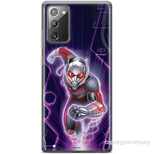 ERT GROUP mobiltelefonfodral för Samsung GALAXY NOTE 20 originalt och officiellt licensierat Marvel mönster Ant Man 001 optimalt anpassad till formen på mobiltelefonen, fodral tillverkad av TPU plast 5903040458778