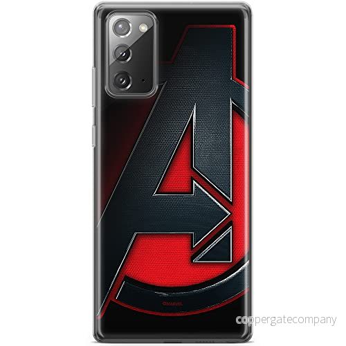 ERT GROUP mobiltelefonfodral för Samsung GALAXY NOTE 20 originalt och officiellt licensierat Marvel mönster Avengers 019 optimalt anpassad till formen på mobiltelefonen, fodral tillverkad av TPU plast 5903932034554