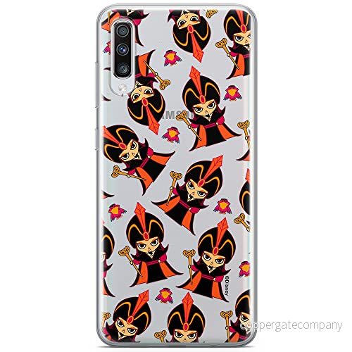 ERT GROUP mobiltelefonfodral för Samsung A70 originalt och officiellt licensierat Disney mönster Jafar 002 optimalt anpassad till formen på mobiltelefonen, gedeeltelijk transparant 5905131403445