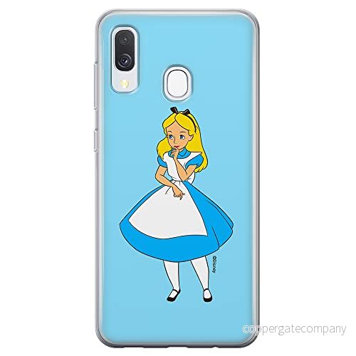 ERT GROUP mobiltelefonfodral för Samsung A40 originalt och officiellt licensierat Disney mönster Alice 010 optimalt anpassad till formen på mobiltelefonen, fodral tillverkad av TPU plast 5905131190673
