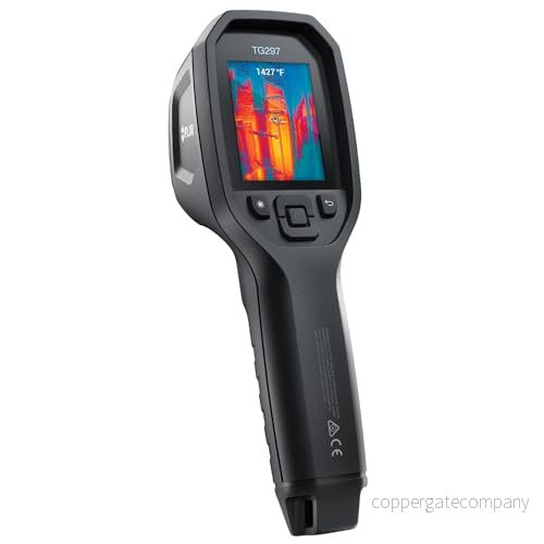 FLIR TG297 Thermal Imaging Camera with Bullseye Laser: Industrial Infrared for High Temp Applications 845188019600